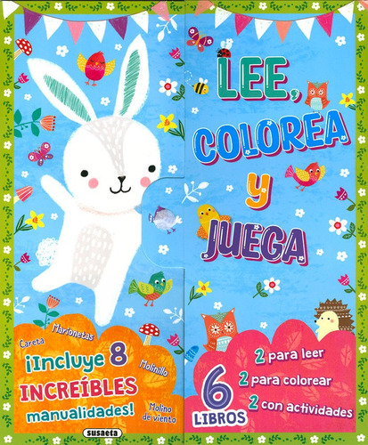 Lee, Colorea Y Juega, De Susaeta, Equipo. Editorial Susaeta En Español