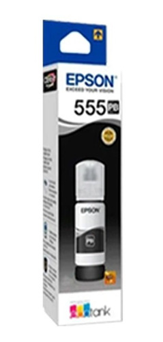 Tinta Epson T554 / T555 Negro Para  L8160  L8180