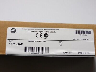 Allen Bradley 1771-oad Ser. C Date: 2016 Nsfs Qqc