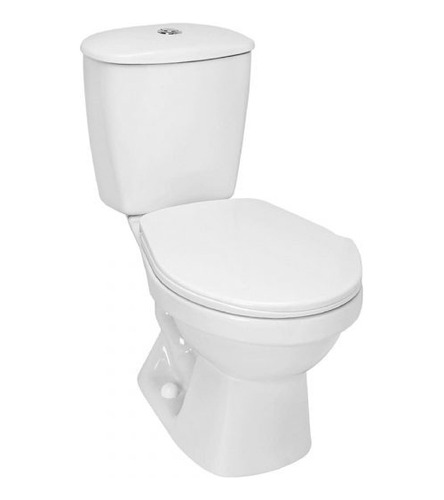 Wc Sanitario Corona 2 Piezas Tipo Push Blanco