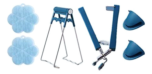 Juego De 6 Pinzas De Agarre Para Placas Térmicas Y Guantes D