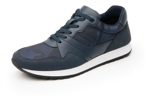 Imagen 4 de 8 de Tenis Flexi Hombre 403108 Azul Negro