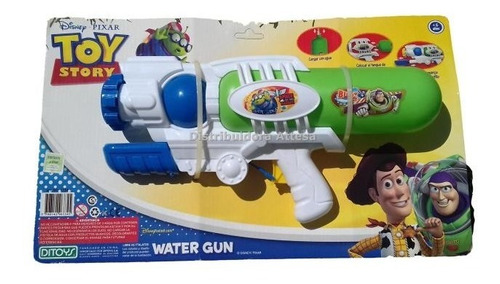 Pistola De Agua Toy Story Original Ditoys En Blister