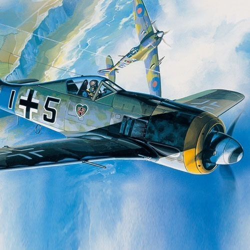 Avión 1:72 Academy - 12480 - Focke Wulf Fw 190a-6/8
