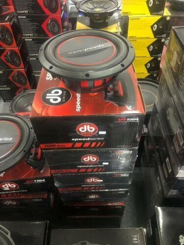 Subwoofer Plano 10 Pulgadas Speed Series 1000 Watts Spf10d4 Color Negro