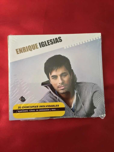 Enrique Iglesias Cd 20 Canciones Inolvidables/nuevo Sellado