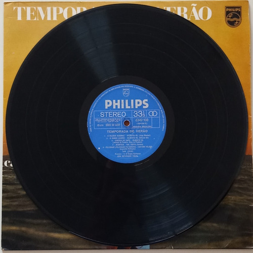 Lp Caetano - Gal - Gil - Temporada De Verão - Ed Original (Usado)