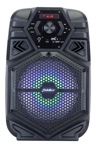 Parlante Karaoke Bluetooth Fiddler Altavoz 6,5'' Panel Led