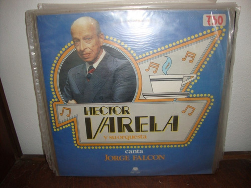 Vinilo Hector Varela Y Su Orquesta Canta Jorge Falcon T3