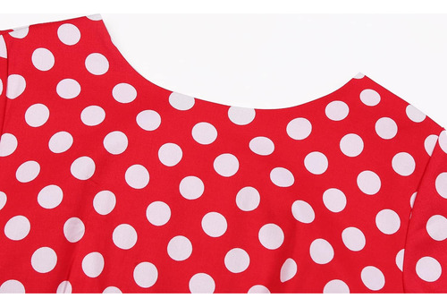 Mintlimit Vestido Elegante De Verano De Los Años 50 Para Muj