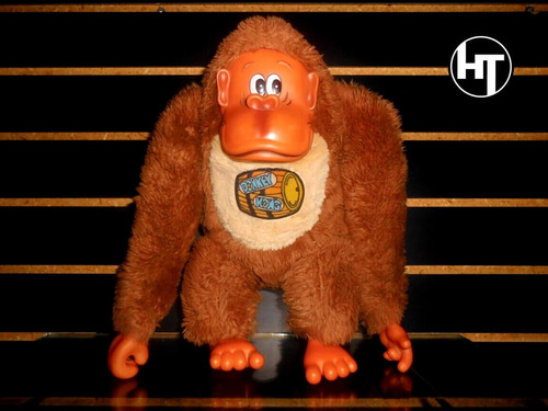 Imagen 1 de 8 de Nintendo, Donkey Kong,peluche, Original, Vintage, 13 Pulgada