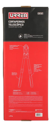 Cizalla Telescópica 18-24'' Urrea® Cortapernos Extrapesado