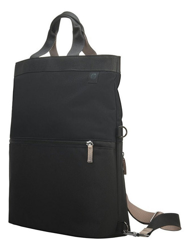 Mochila Hp Convertible 14 4 En 1, 18l, Porta Laptop Negra Negro Lisa