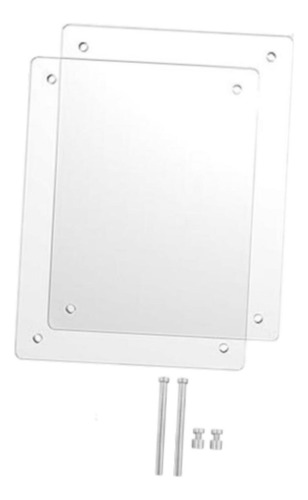 Marco De Flores Presionado Clear Frame Acrylic Frame