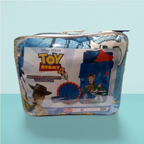 Imagen 2 de 3 de Frazada Piñata Corderito 1 1/2 Plazas Toy Story