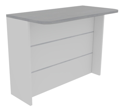 Combo Kitchen 15 Mueble Microondas + Barra Cocina - Blanco