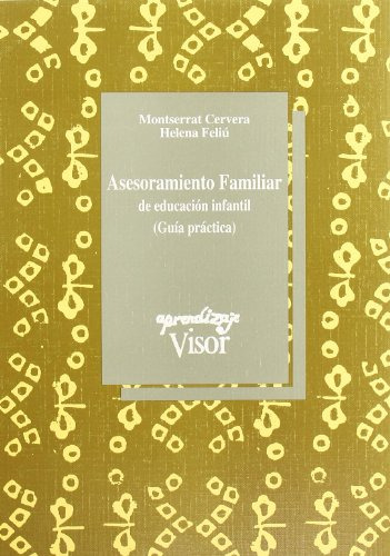 Libro Asesoramiento Familiar De Educación Infantil De Cerver