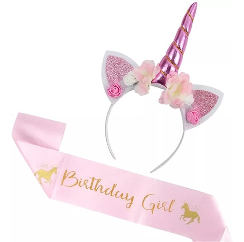 Accesorios Princesa Cumpleaños Disfraz Adorno Unicornio