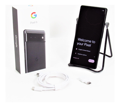 Google Pixel 6 128gb Negro 5g Celular + Envío Express