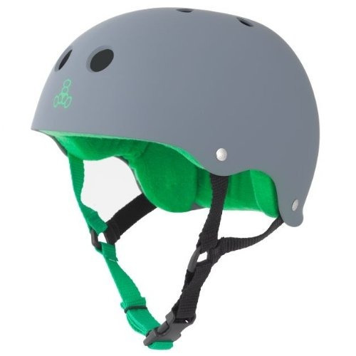 Triple Eight Casco Con Sweatsaver Liner, Goma De Carbono, Pe