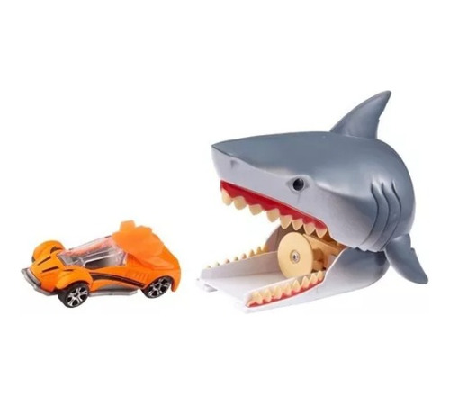 Shark Launcher Vehiculo Con Lanzador Teamsterz Con Auto
