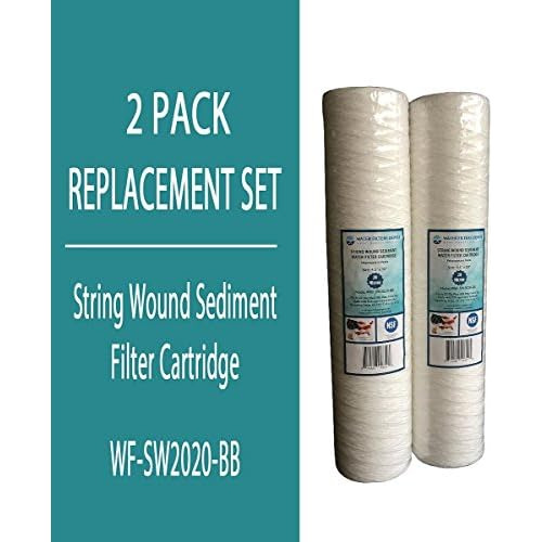 Filtros De Agua De Sedimento De Cuerda De 20 Micrones D...