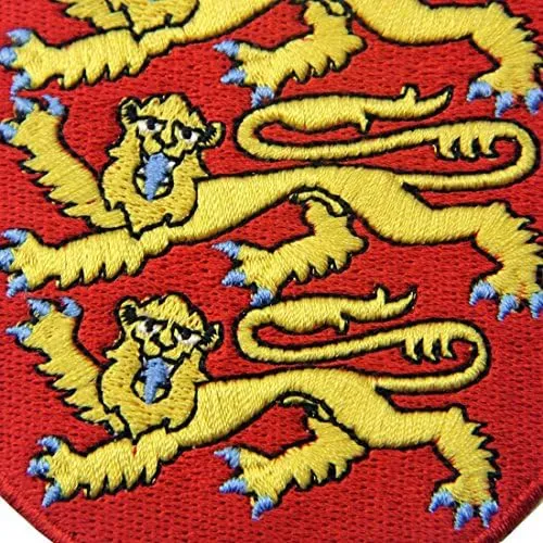 Escudo De Armas Real De Inglaterra, Emblema Bordado, Escudo