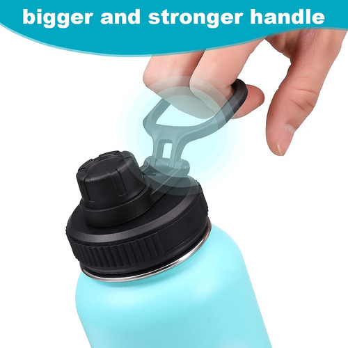 Spout Lid For Hydro Flask Wide Mouth Sport Water Bottles, Re