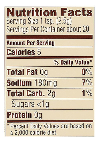 Mezcla Para Sazonar Pavo Turkey Rub Savory Herb 50g Import