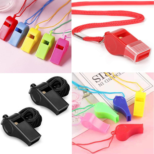 Silbatos De Plástico, 10 Pcs Silbato Deportivo, Silbato