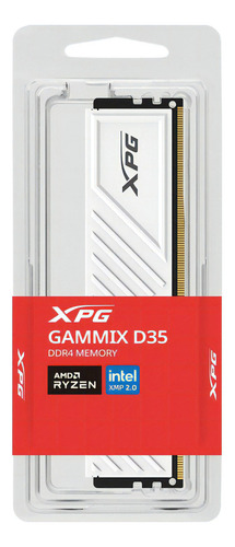 Memoria Ram Ddr4 Adata 3200mhz 8gb Gammix D35 Blanca