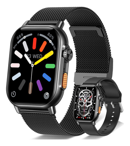 Smartwatchmujer/hombre Bluetooth Llamada Impermeable