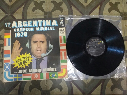 José María Muñoz - Goles De Argentina Campeón - Lp - 1978