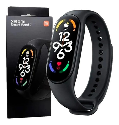 Imagen 10 de 10 de Xiaomi Mi Band 7 Smart Watch Reloj Inteligente + Malla+ Film