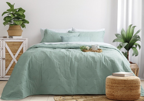 Imagen 3 de 6 de Set Cubrecamas Cover Verano C/ Fundas 2 ½ Plazas