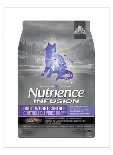 Nutrience Infusion Gato Control De Peso 5 Kg
