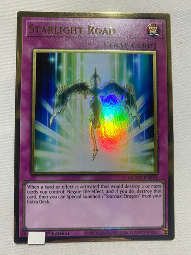 Starlight Road Gold Ultra Yugioh