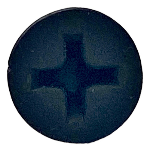 Pijas Negra P/madera Cabeza Conica Cruz 8 X 1 PuLG. 100 Pz