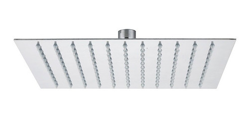 Imagen 5 de 10 de Ducha Cuadrada Flor 15 X 15cm Acero Inox 1/2'' + Brazo 40cm
