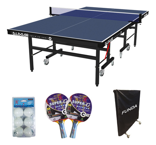 Mesa De Ping Pong Almar C25 Con Accesorios | Combo N° 3