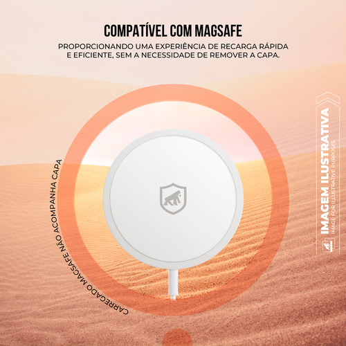 Capa Case Magsafe Titanium Desert iPhone 16 Pro Max Gshield
