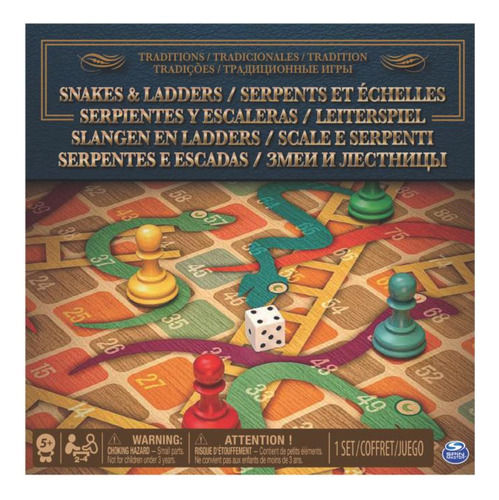 Juego De Mesa Juego Serpientes Y Escaleras