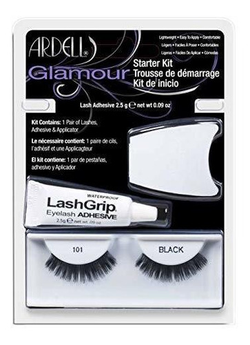 Pestañas Postizas - Ardell Glamour Lash Starter Kit #101, 22