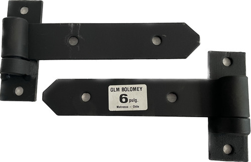 Imagen 2 de 2 de Bisagra Para Portón, 6 Pulgadas, Glm Bolomey, Par