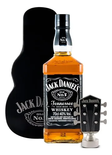 ジャック・ダニエル ギターケース Jack Daniel Guitar Case Whisky Jack Daniel's Guitar Case Couro Ed Limitada 700ml 40