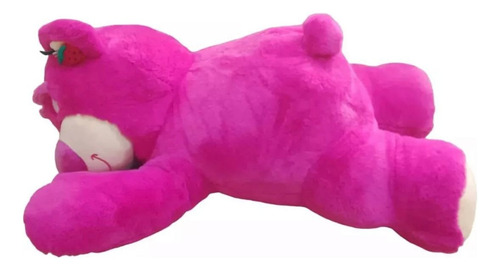 Peluche Almohada Lotso Dormilon Jumbo Ultra Suave Rosa Chicle