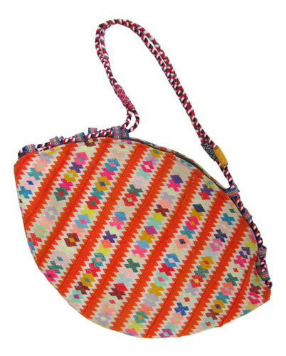 Cartera Hoja Coca Aguayo Antiguo 60cm (con Envío) Mamakolla