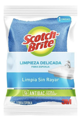 Jabón Líquido Dawn + 4 Fibra Esponja Cero Rayas Scotch Brite