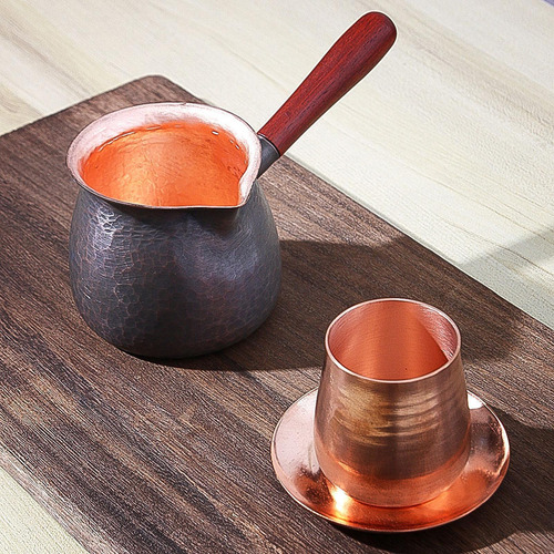 Taza De Té De Cobre Pura Taza De Té Taza De Bebida 240 Ml