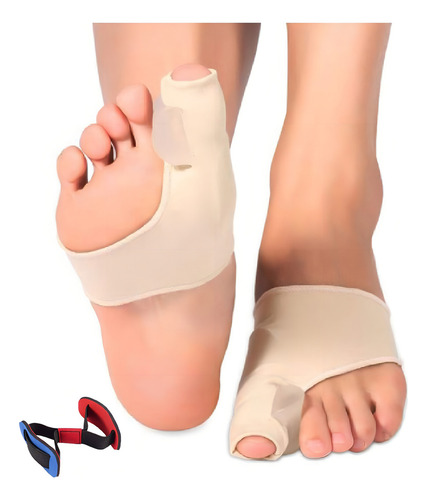 2 Corrector Ortopédico Juanete Dedo Del Pie Separador Valgus